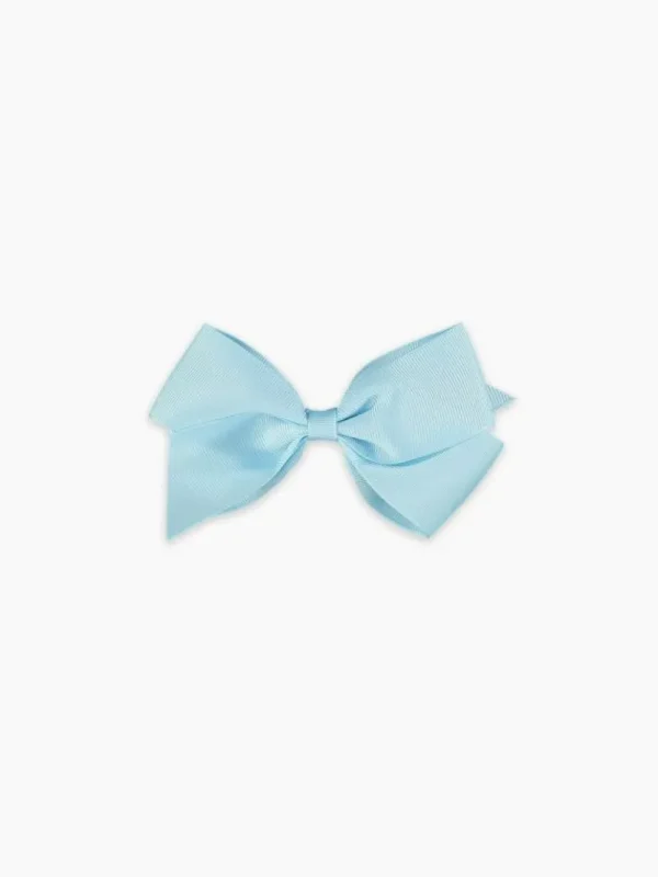 La Coqueta View All | Hair Accessories^Baby Blue Big Bow Girl Clip