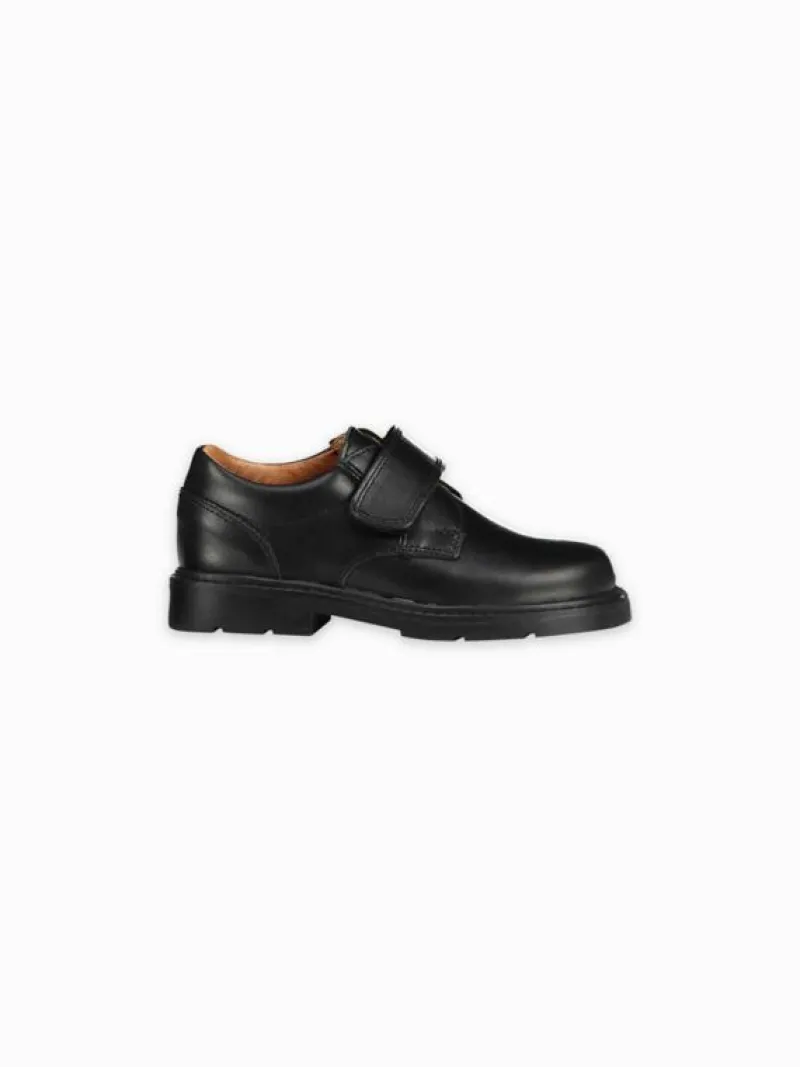 La Coqueta Boys Shoes/Boys Shoes | Boys School Shoes^Black Leather Boy Classic School Shoes