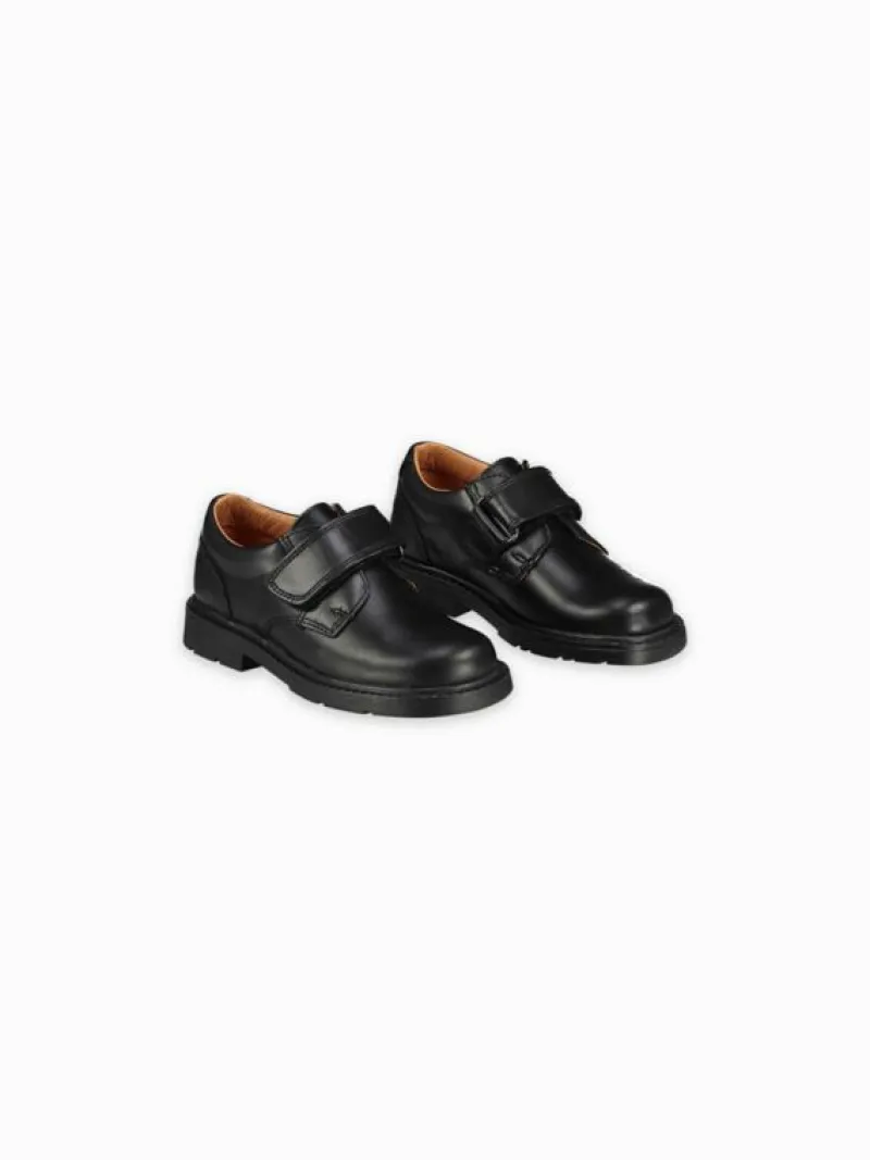 La Coqueta Boys Shoes/Boys Shoes | Boys School Shoes^Black Leather Boy Classic School Shoes