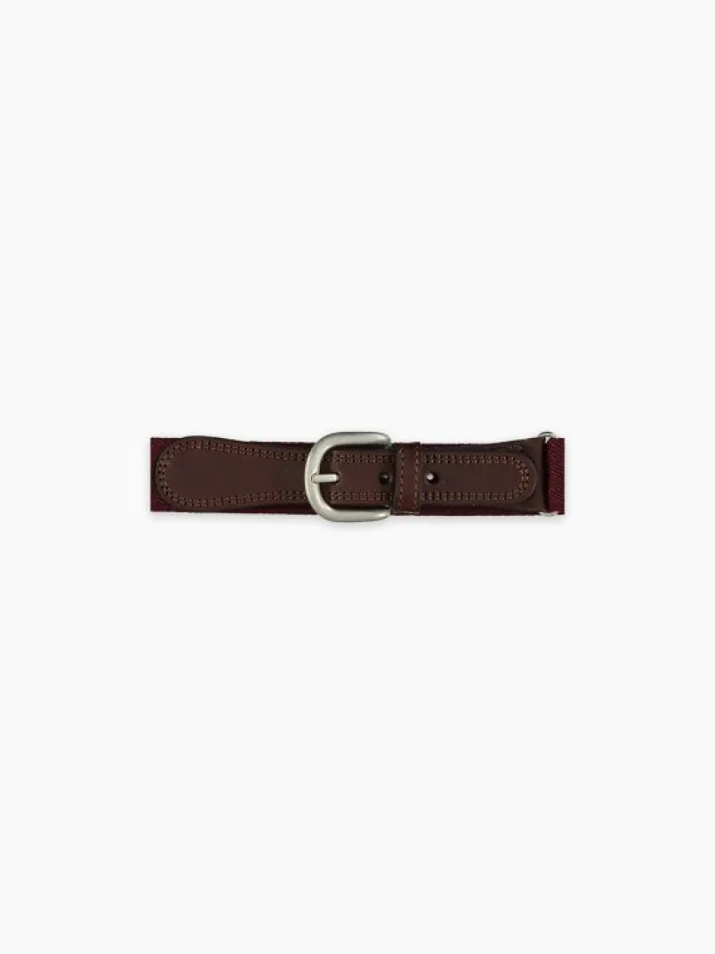 La Coqueta View All | Belts & Braces^Burgundy Boy Belt