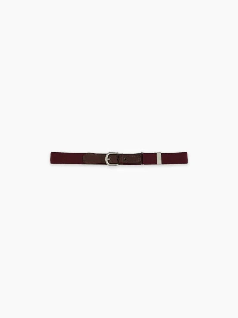 La Coqueta View All | Belts & Braces^Burgundy Boy Belt
