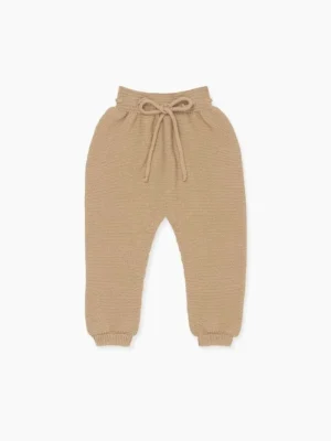 La Coqueta View All | Shorts & Pants^Camel Augusto Merino Baby Knitted Pants