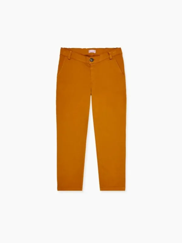La Coqueta Pants, Jeans & Shorts^Camel Elio Boy Chinos