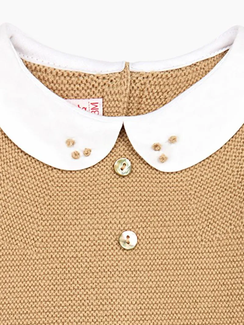 La Coqueta View All | Knitted Clothes & Accessories^Camel Fonzo Merino Baby Knitted Set