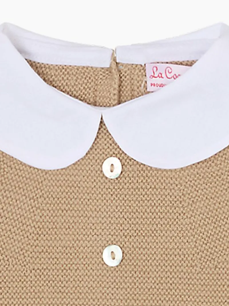 La Coqueta View All | Knitted Clothes & Accessories^Camel Fonzo Merino Baby Knitted Set