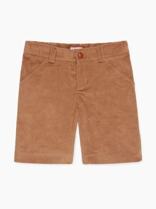 La Coqueta Pants, Jeans & Shorts^Caramel Lucas Boy Shorts