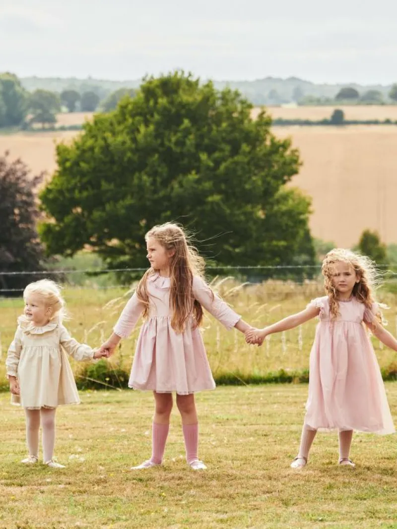 La Coqueta Dresses & Sets | Baby Girl^Gold Otillie Baby Girl Set