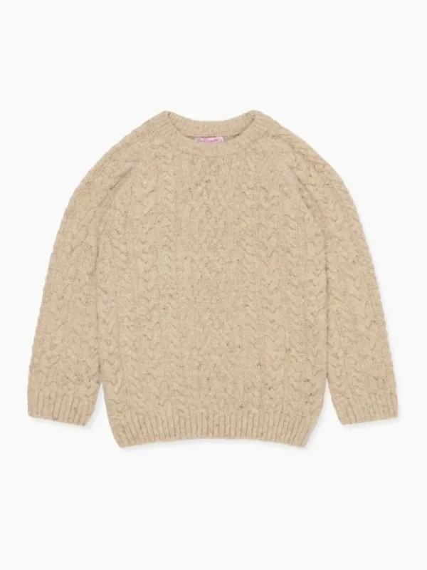 La Coqueta Jumpers & Cardigans | Jumpers & Cardigans^Ivory Maximo Merino Kids Sweater