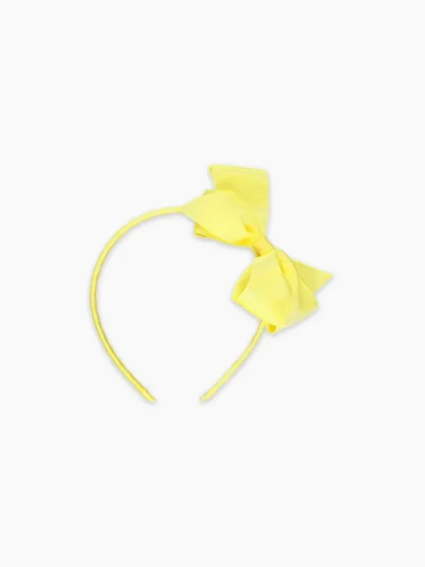 La Coqueta View All | Hair Accessories^Lemon Big Bow Girl Headband