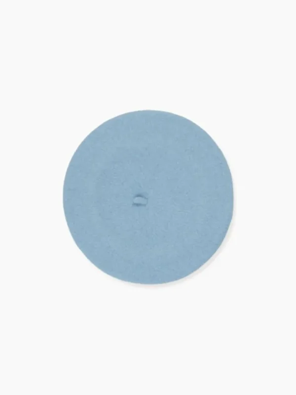 La Coqueta View All | View All^Light Blue Kids Wool Beret