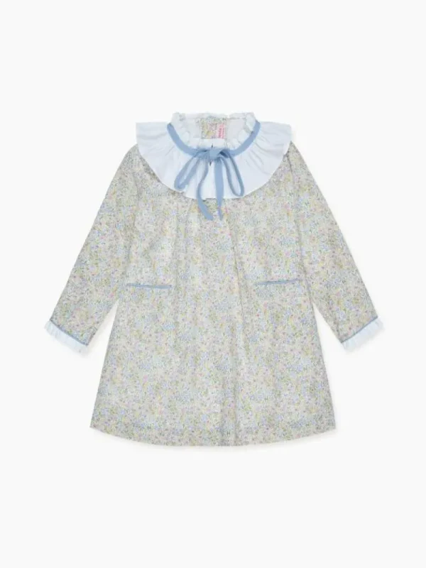 La Coqueta Dresses^Lilac Floral Odisea Girl A-Line Dress