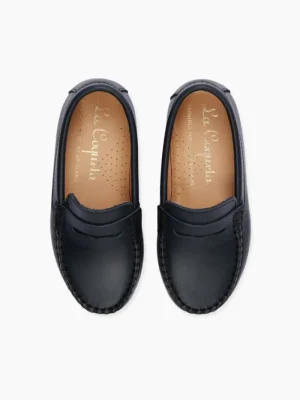 La Coqueta Boys Shoes/Boys Shoes | Boys Shoes^Navy Leather Boy Loafer Shoes