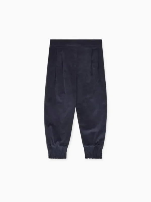 La Coqueta Pants, Jeans & Jumpsuits^Navy Thea Girl Trousers