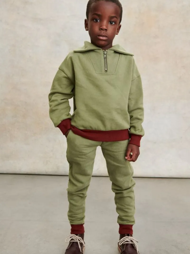 La Coqueta Pants, Jeans & Shorts | Pants, Jeans & Jumpsuits^Olive Sammi Contrast Kids Jogging Bottoms