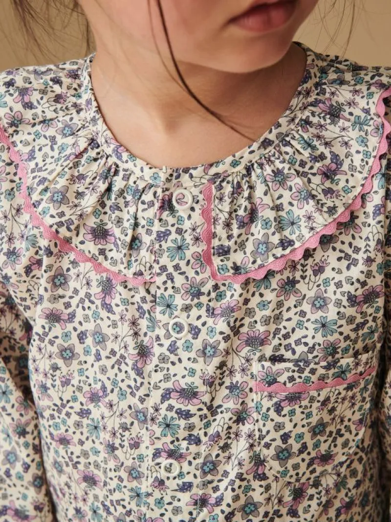 La Coqueta View All | Baby Girl^Pink Floral Lorna Baby Girl Pyjamas
