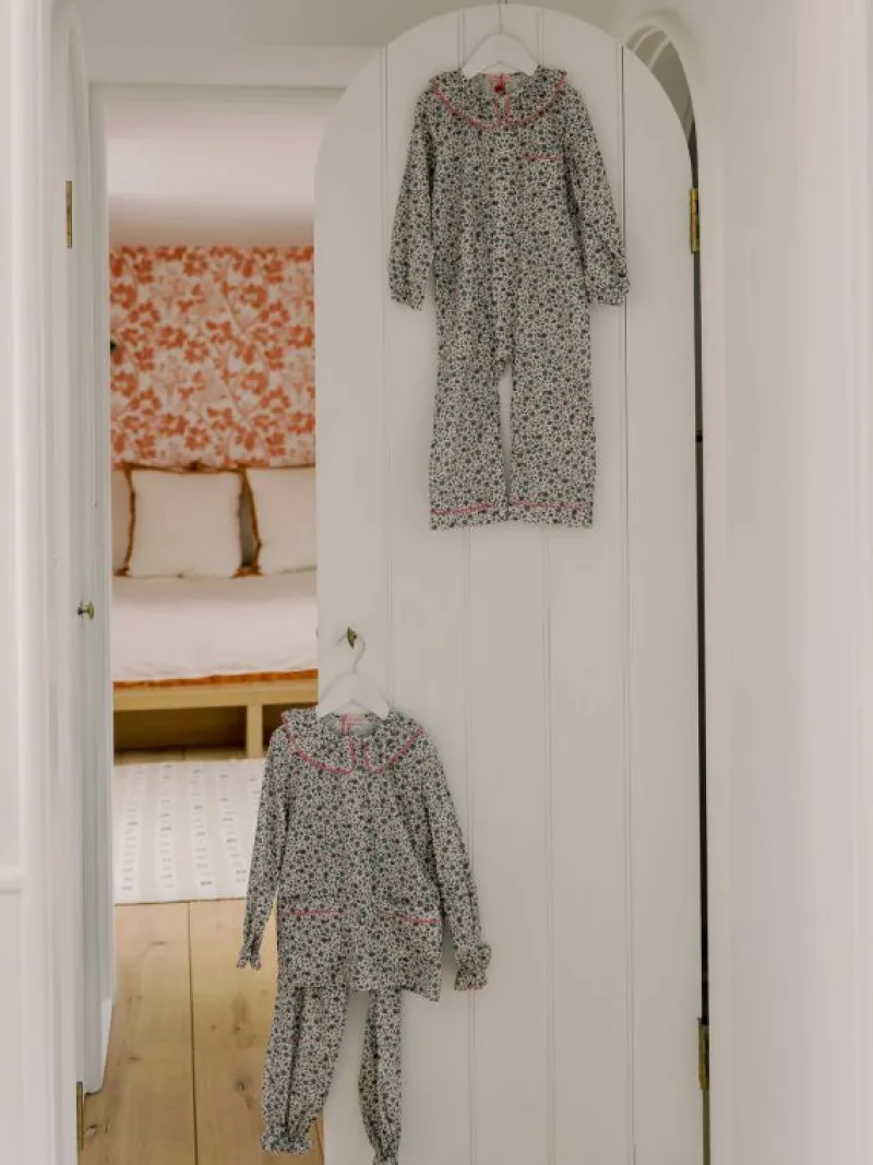 La Coqueta View All | Baby Girl^Pink Floral Lorna Baby Girl Pyjamas