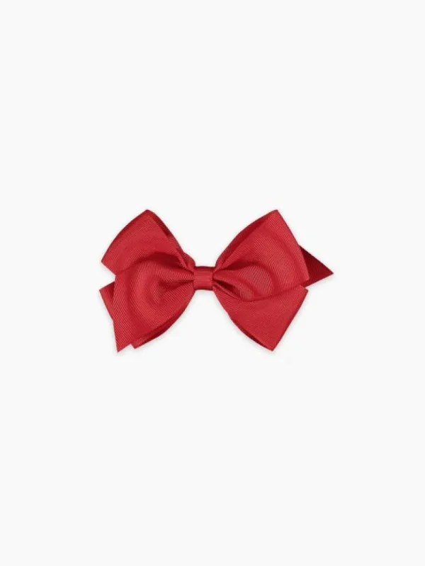 La Coqueta View All | Hair Accessories^Red Big Bow Girl Clip