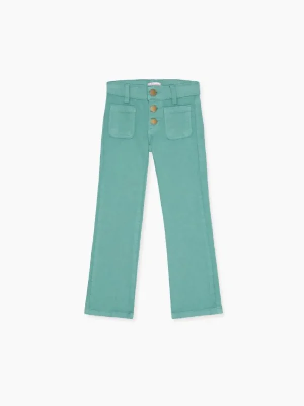 La Coqueta Pants, Jeans & Jumpsuits^Sage Green Fleca Girl Trousers