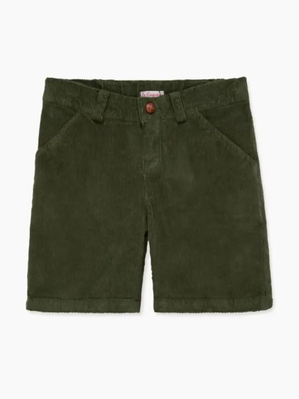 La Coqueta Pants, Jeans & Shorts^Sage Lucas Corduroy Boy Shorts