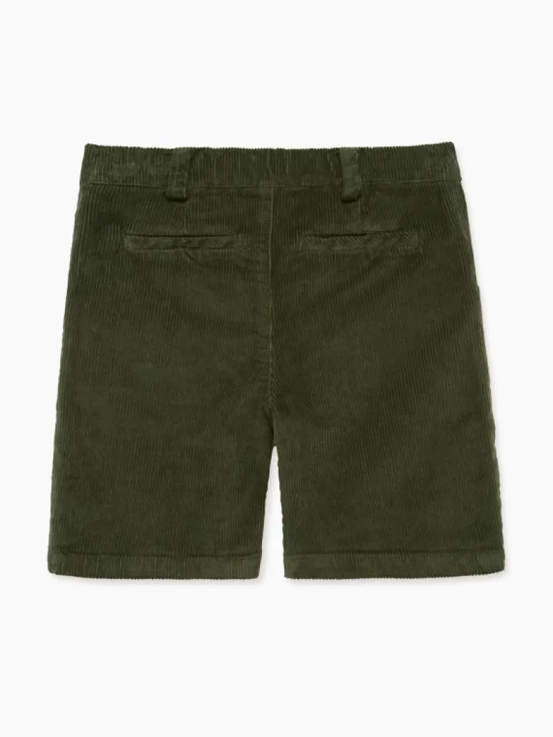 La Coqueta Pants, Jeans & Shorts^Sage Lucas Corduroy Boy Shorts