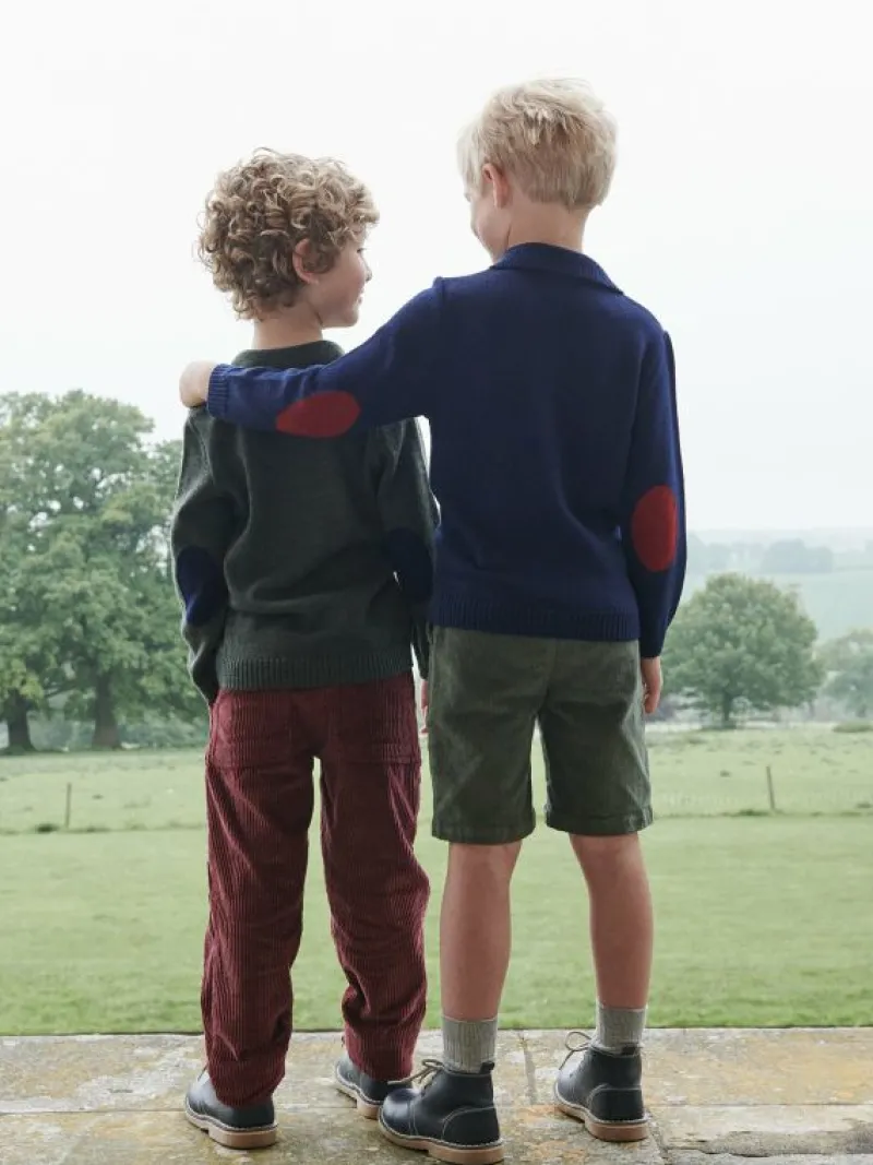 La Coqueta Pants, Jeans & Shorts^Sage Lucas Corduroy Boy Shorts