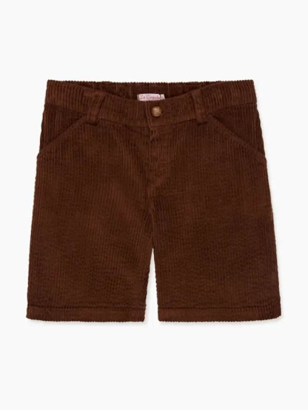La Coqueta Pants, Jeans & Shorts^Toffee Lucas Corduroy Boy Shorts