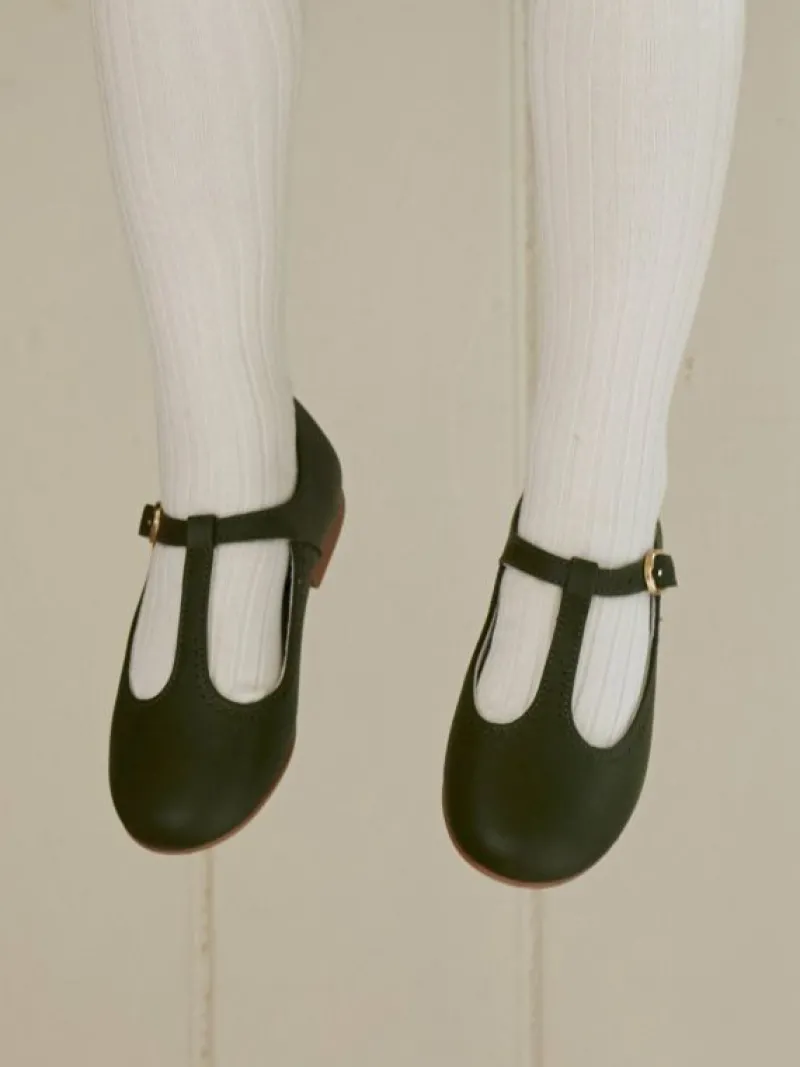 La Coqueta View All | View All^White Ribbed Kids Tights